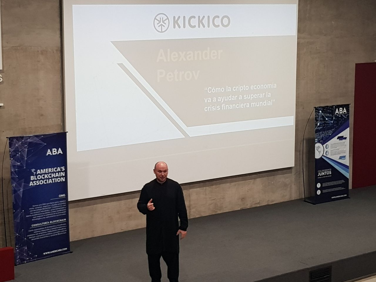 Alexander Petrov Congreso Blockchain 2018