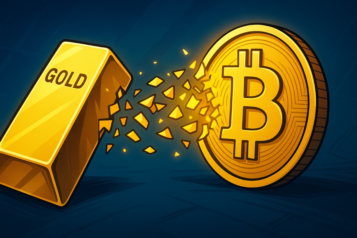 Los capitales migran de los ETF del oro hacia los fondos de Bitcoin