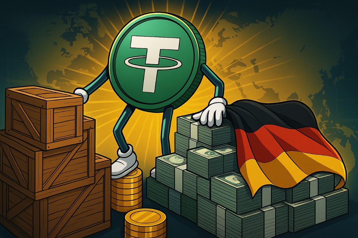 La cripto firma Tether supera a Alemania en tenencia de deuda estadounidense de corto plazo