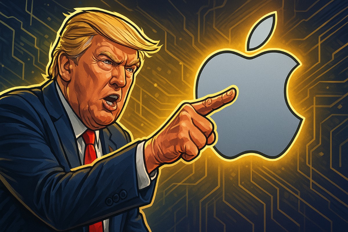 Trump reprendió a Apple públicamente: «No quiero que fabriques productos en India»