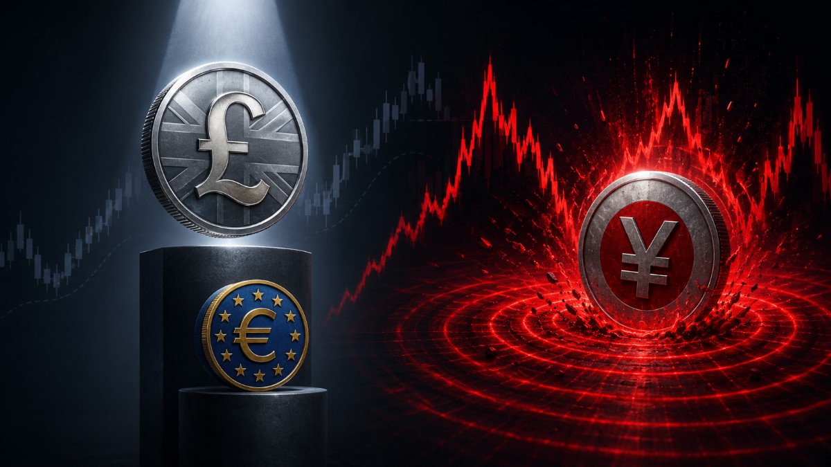 Forex: la libra esterlina toca máximos de un año frente al euro mientras el yen sacude a los mercados